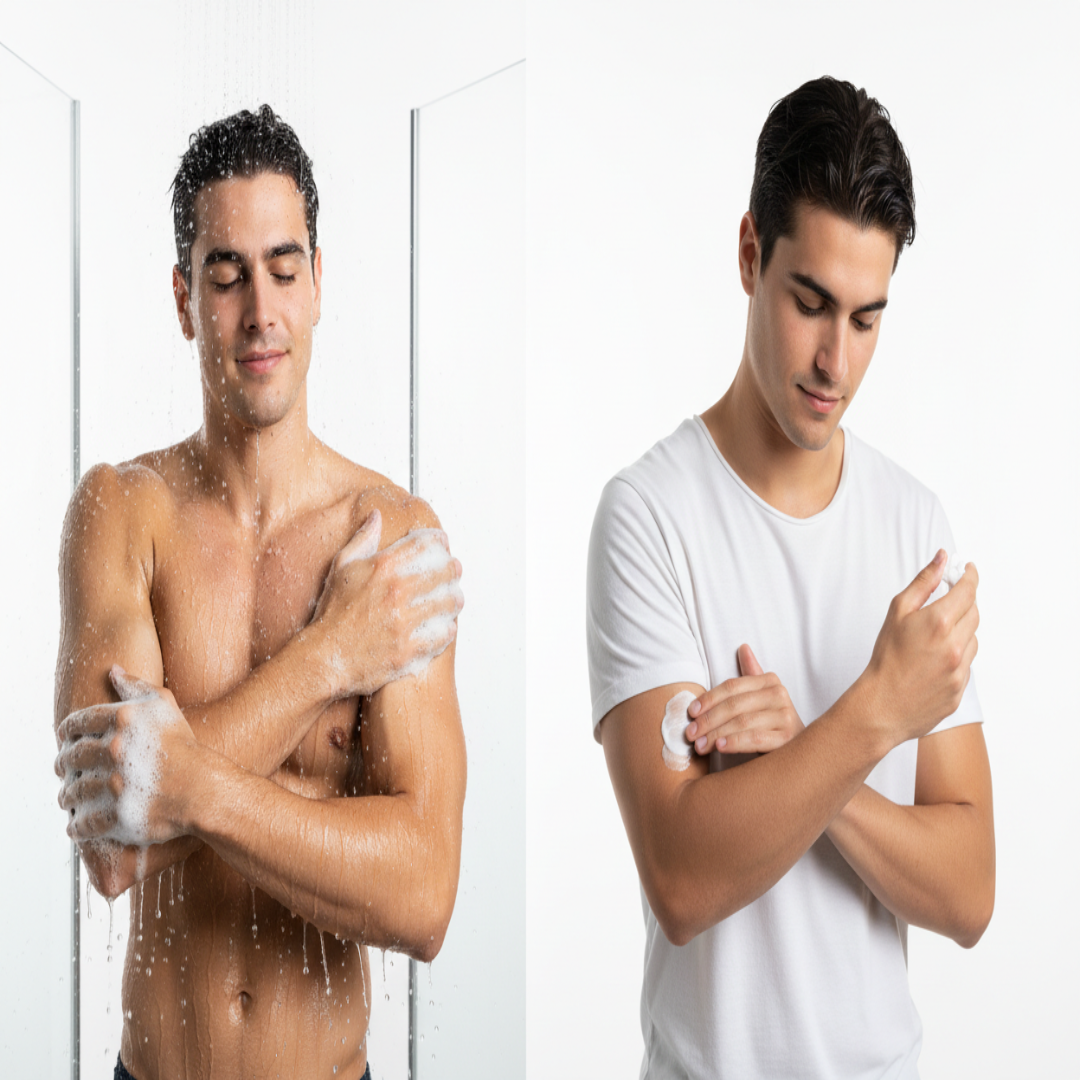 DUO BODY CARE SYSTEM FOR DRY SKIN- Six Fragrances - for Men
